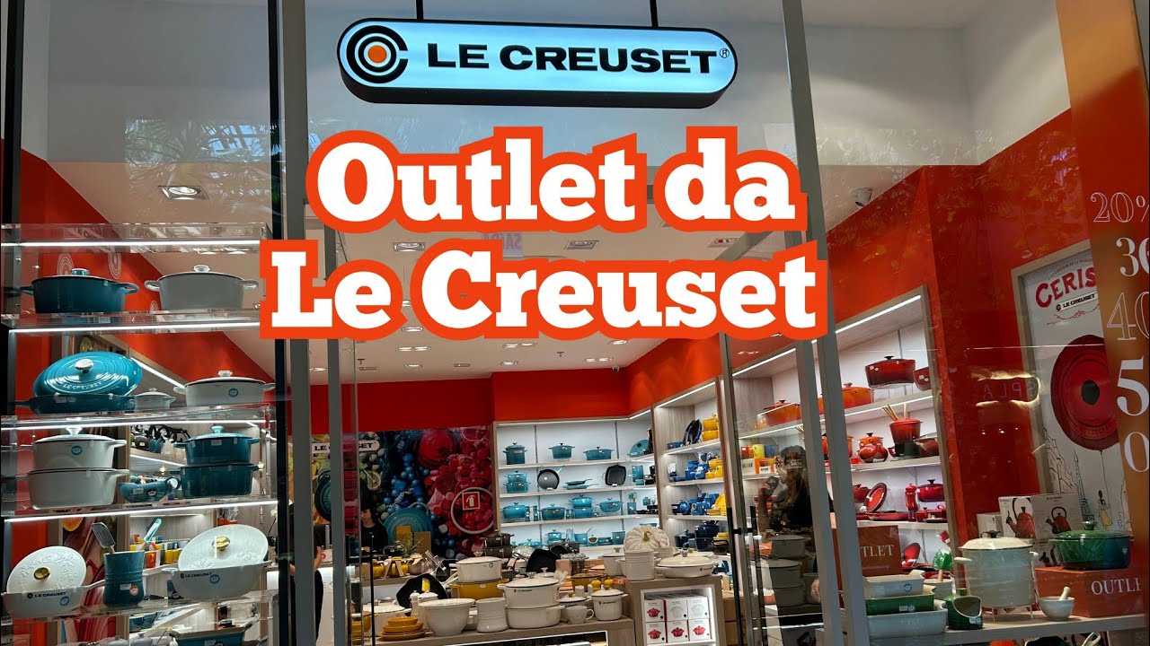 CONHECA O OUTLET DA LE CREUSET/ COM DESCONTOS DE ATÉ 50%