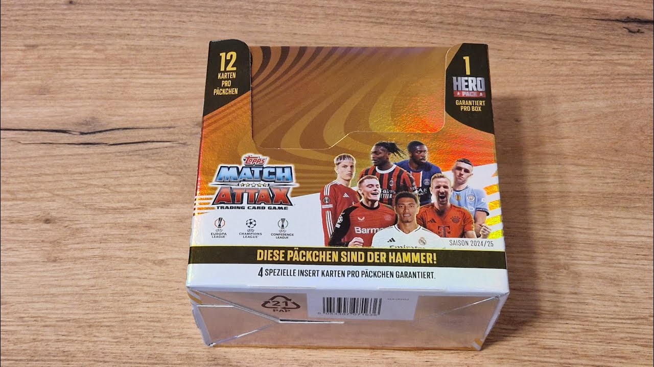 Topps Match Attax Champions League 2024/25 😱🔥 Display Box Opening