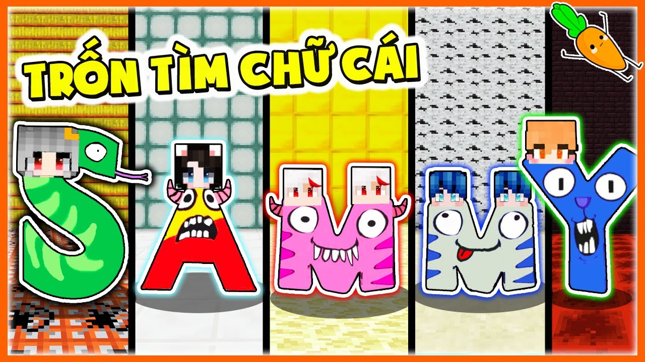Kamui Thử Thách TRỐN TÌM Theo Chữ Cái 
