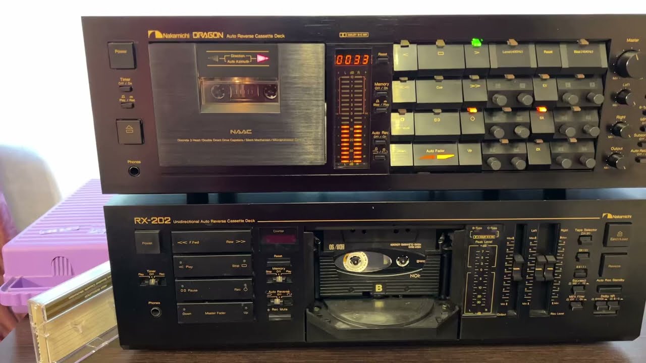 Калибровка Nakamichi Dragon
