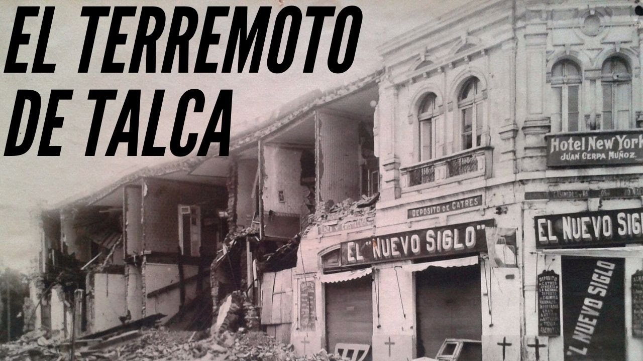 FOTOS DE TALCA. TERREMOTO DEL 1 DE DICIEMBRE DE 1928. PRIMERA PARTE