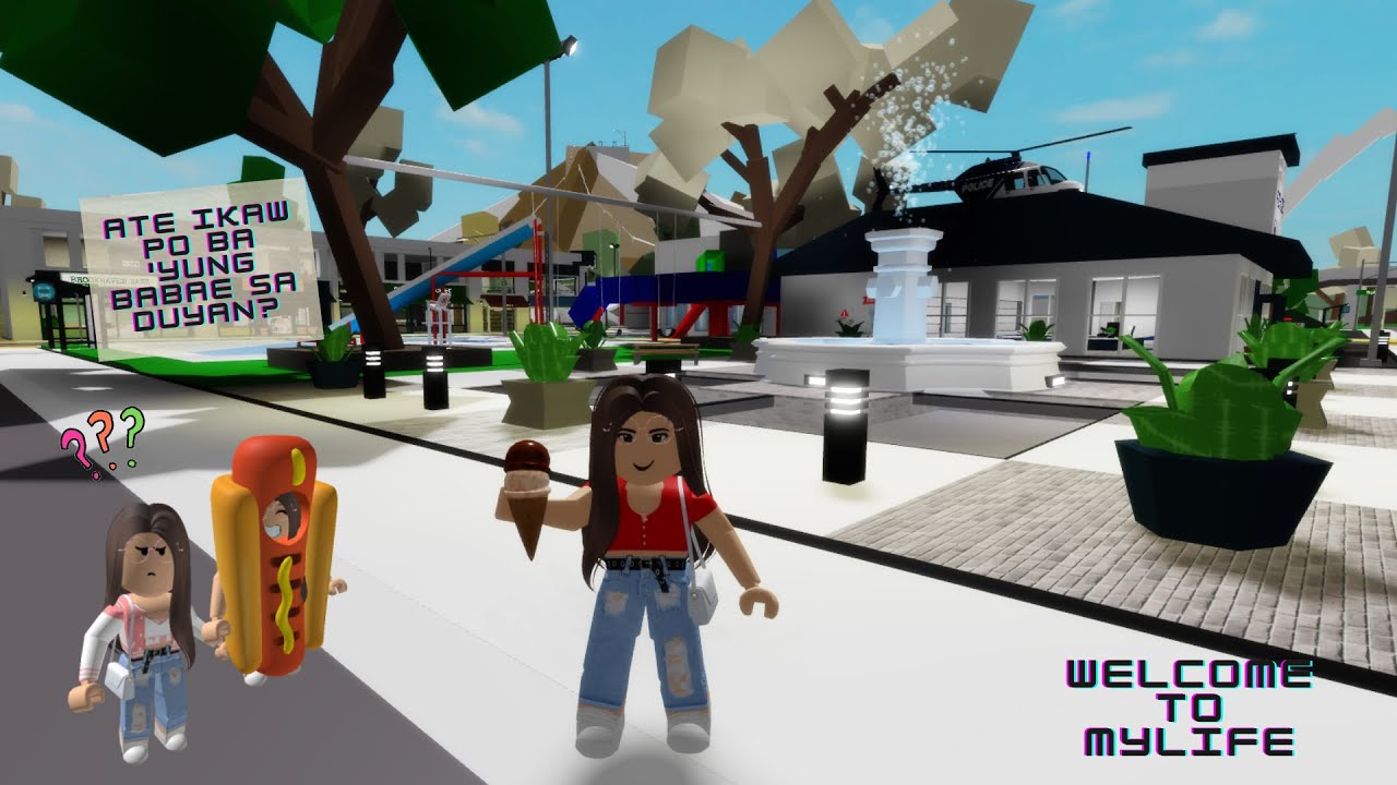 Brookhaven RP | AKO BA ANG BABAE SA PLAYGROUND?!! | QueenRuzz