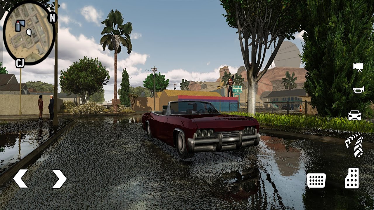 GTA SA Android Graphics in 2025 - Remastered Graphics Modpack v2