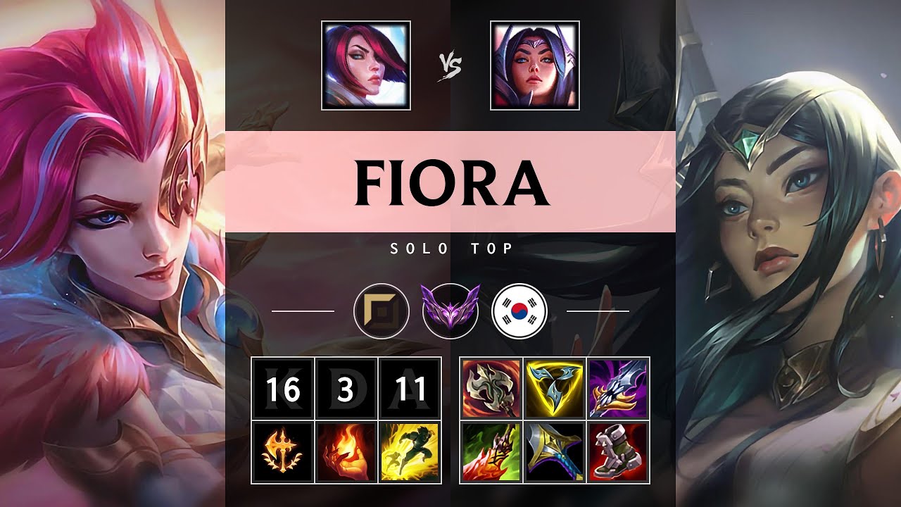 Fiora Top vs Irelia: Legendary - KR Master Patch 14.21
