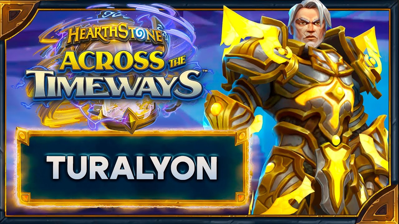 Hearthstone. Новый мифический герой, паладин и жрец — Туралион. Озвучка и анимация.