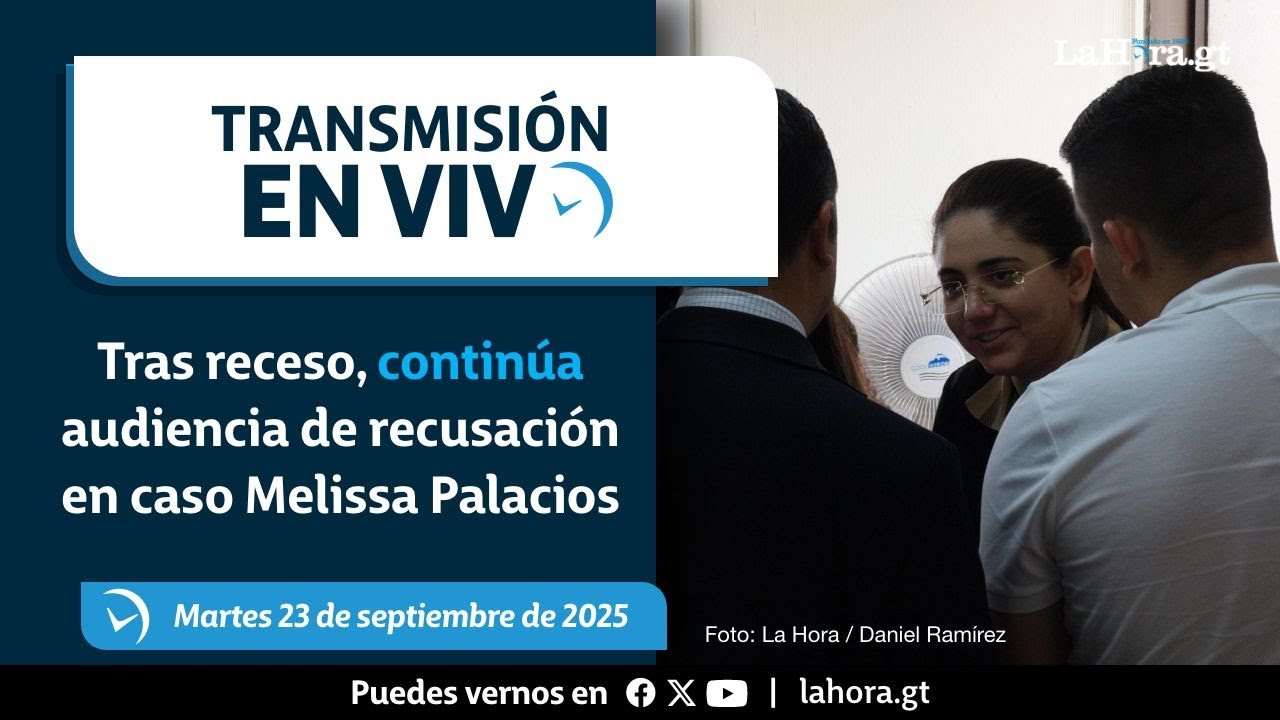 En vivo: tras receso, continúa audiencia de recusación en caso Melissa Palacios