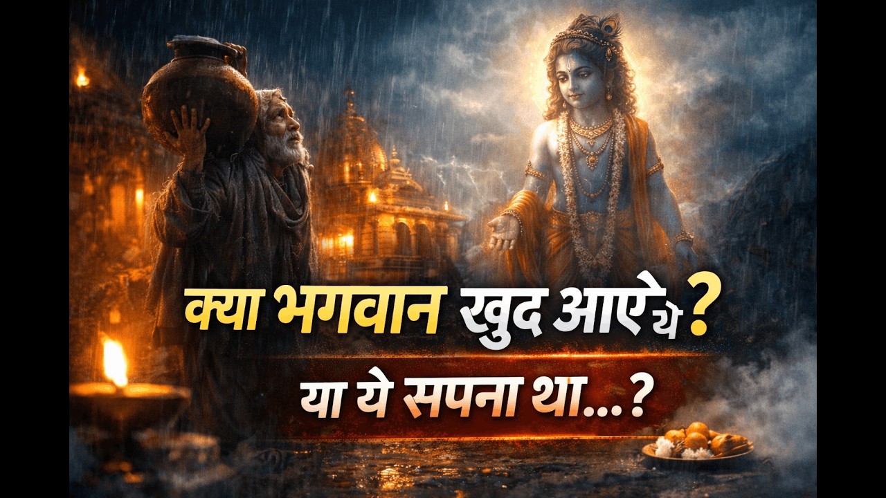 😭 जब भक्त की सेवा के लिए खुद आए श्री कृष्ण | सच्ची भक्ति की अनसुनी कहानी