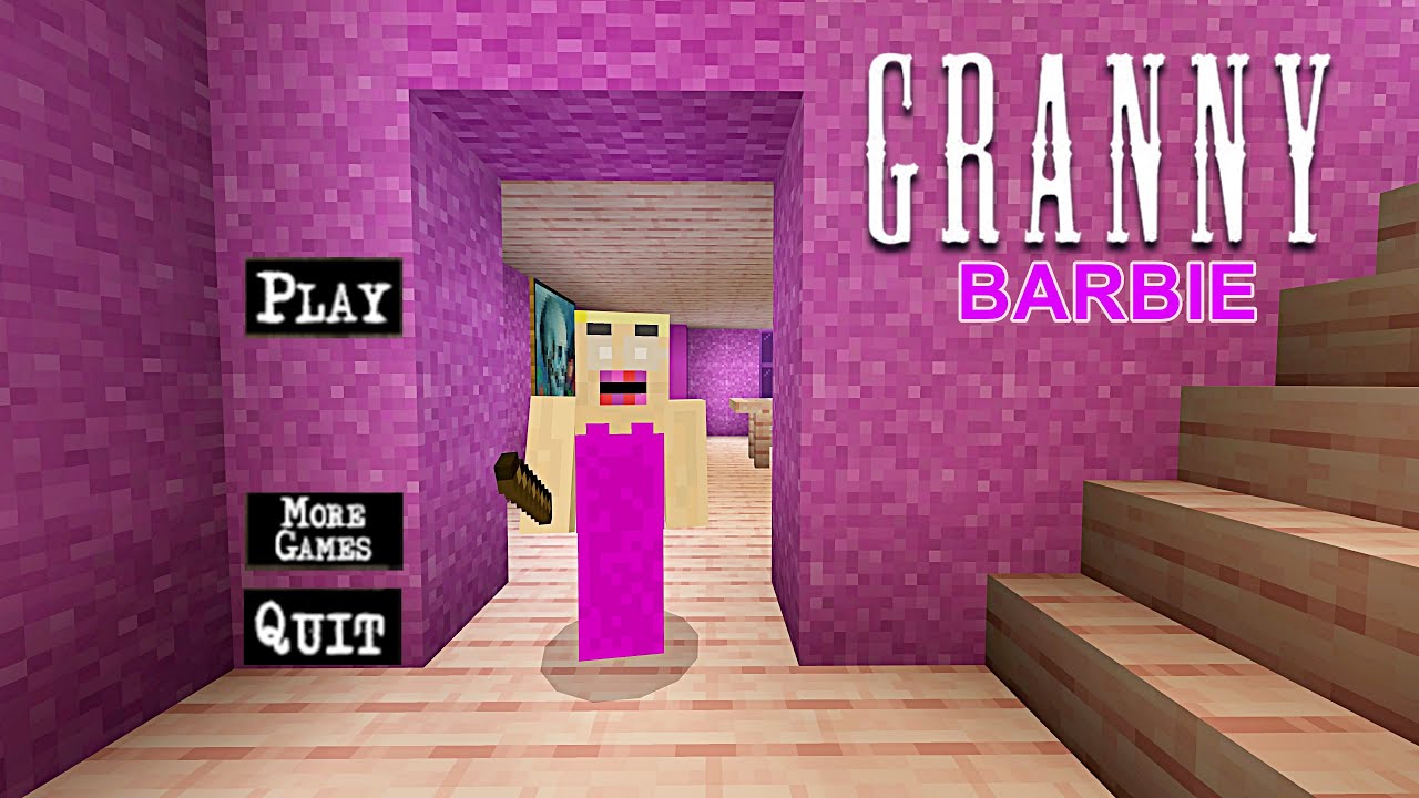 Granny Barbie Minecraft Gameplay 
