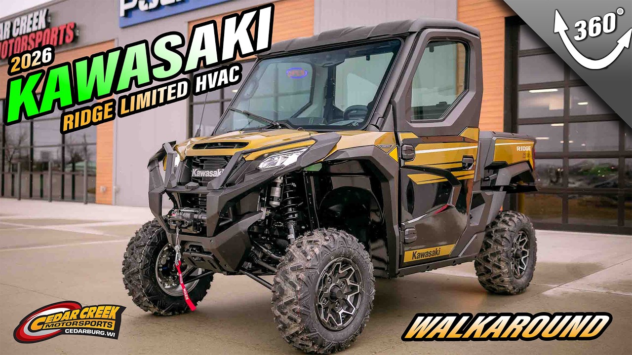 Walkaround | 2025 Kawasaki Ridge® Limited Hvac