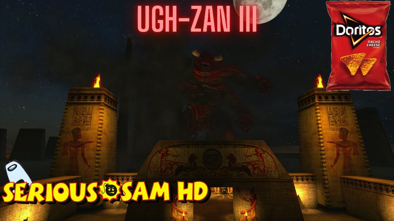 [4K] Serious Sam Fusion - Ugh Zan III - Boss Fight [Serious]