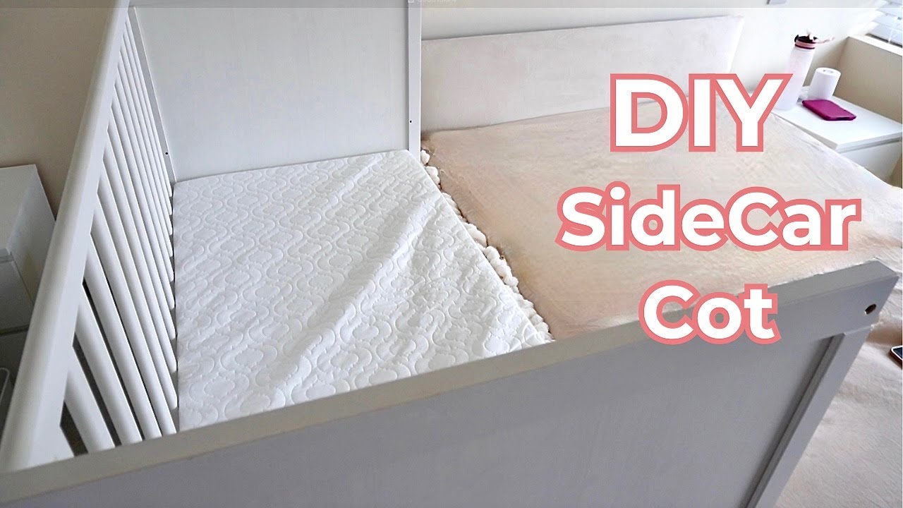 How We Sidecarred Our IKEA Cot to the Bed (Cheap & Easy Hack!)