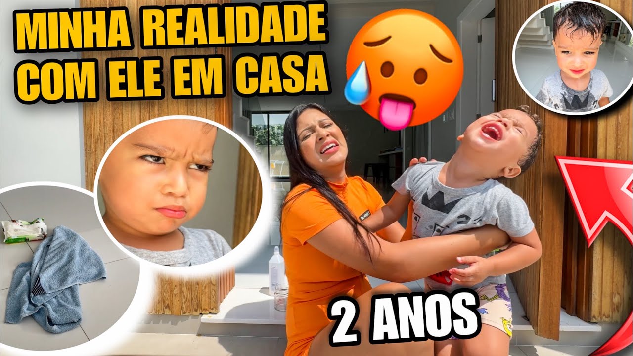MINHA REALIDADE COM MEU FILHO DE 2 ANOS!!! *CHOROS, TAPAS, GRITOS* 😱😭