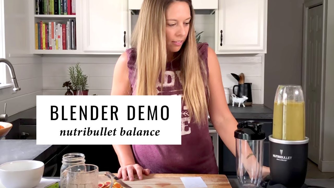 Nutribullet Blender Demo