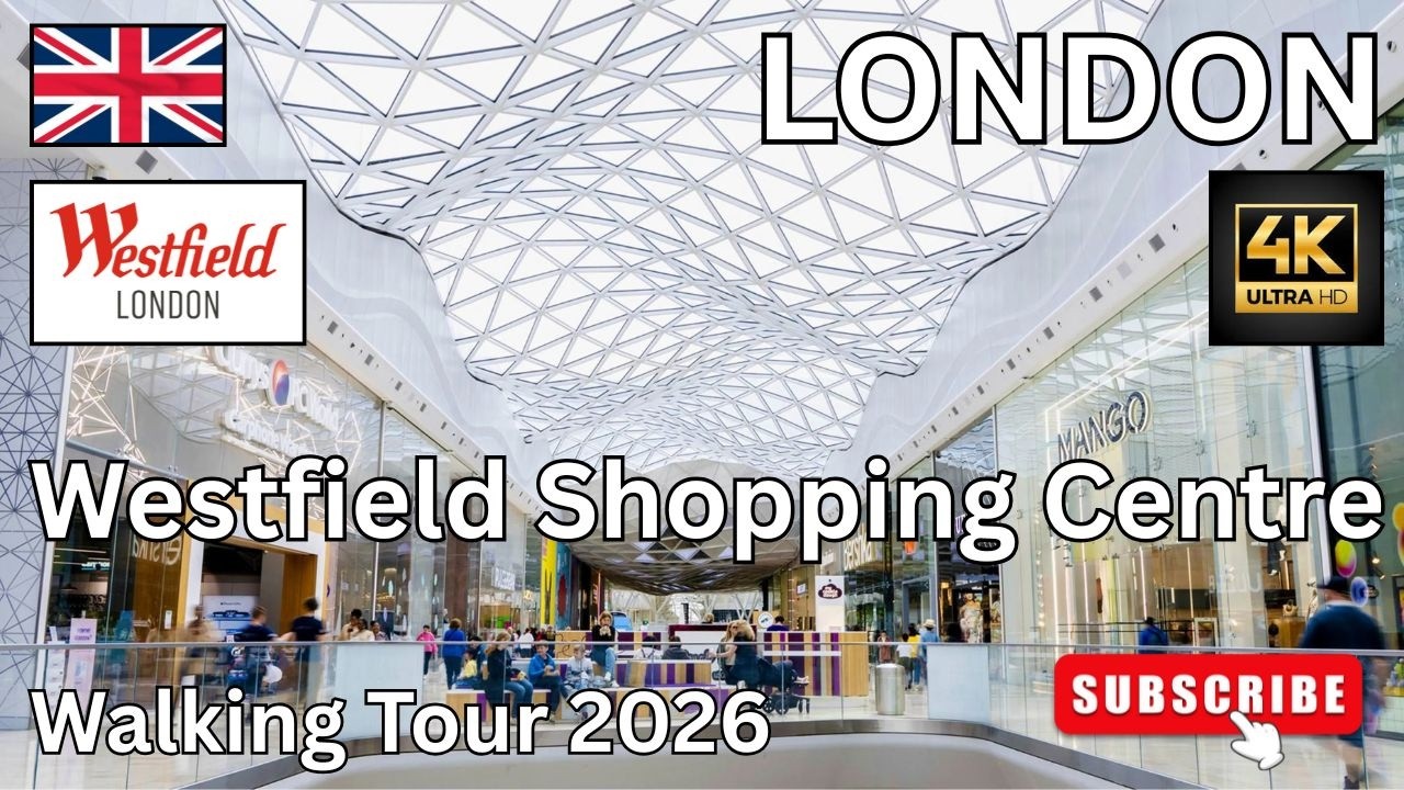 LONDON [4K] Amazing Westfield Shopping Centre Walking Tour 2026 #viralvideo #viral #trending #travel