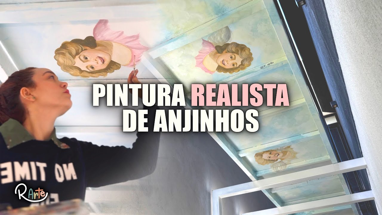 Pintura realista e restauração dessa brinquedoteca completa | R Arte