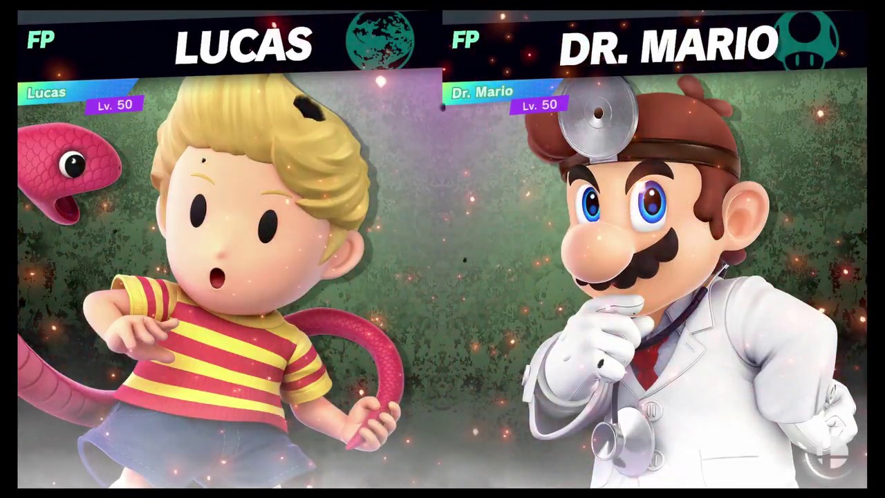 Super Smash Bros Ultimate Amiibo Fights   Request #7295 Lucas vs Dr Mario
