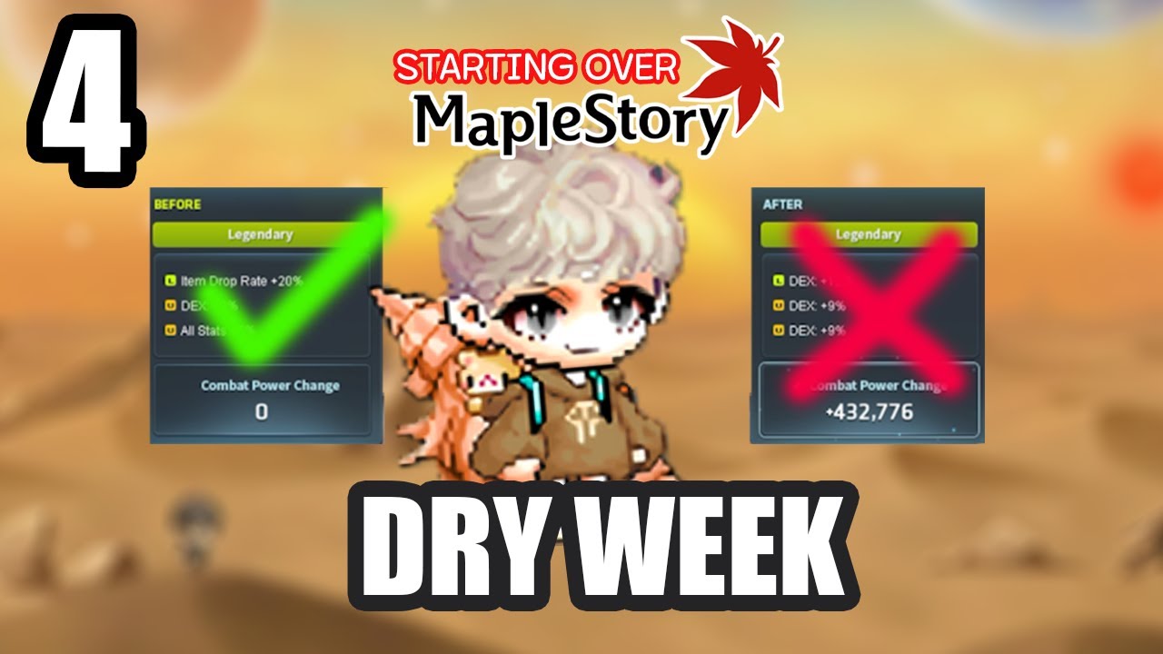 MapleStory: Starting Over | DRY WEEK