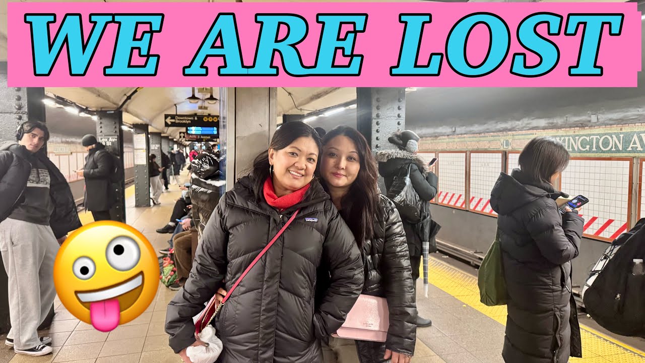 We Were Lost in New York City Subway. | To FIND 😜???
