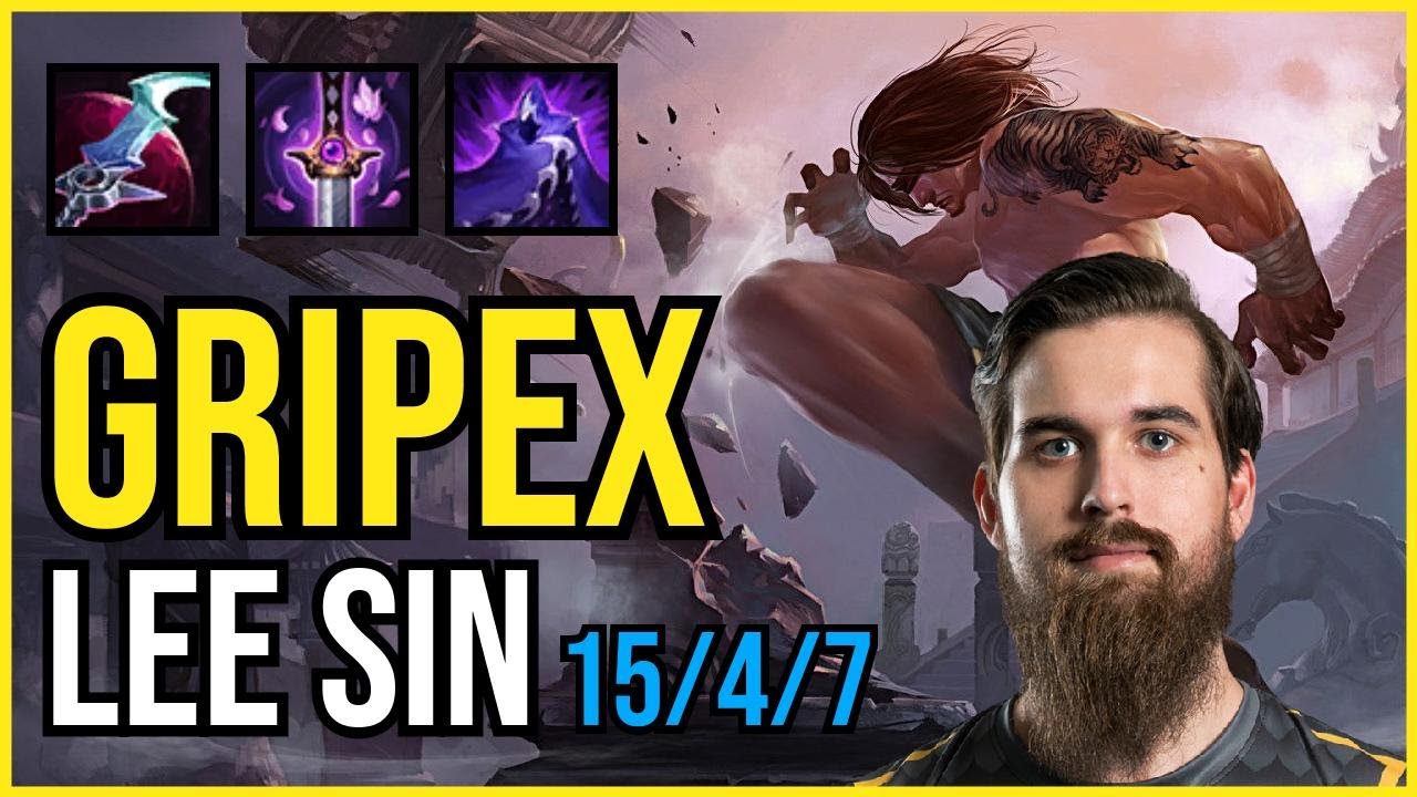GRIPEX - LEE SIN vs SKARNER Jungle - EUW Diamond - Patch 11.4