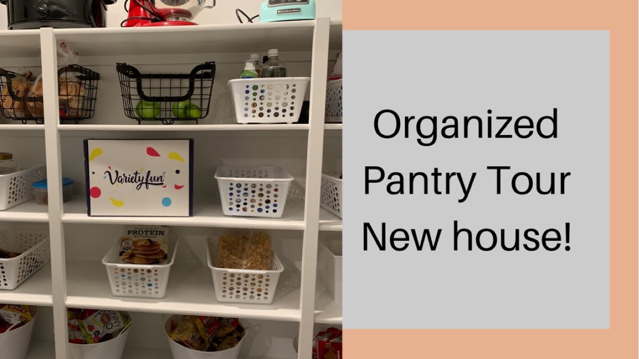 BUDGET FRIENDLY||REALISTIC PANTRY ORGANIZATION & TOUR