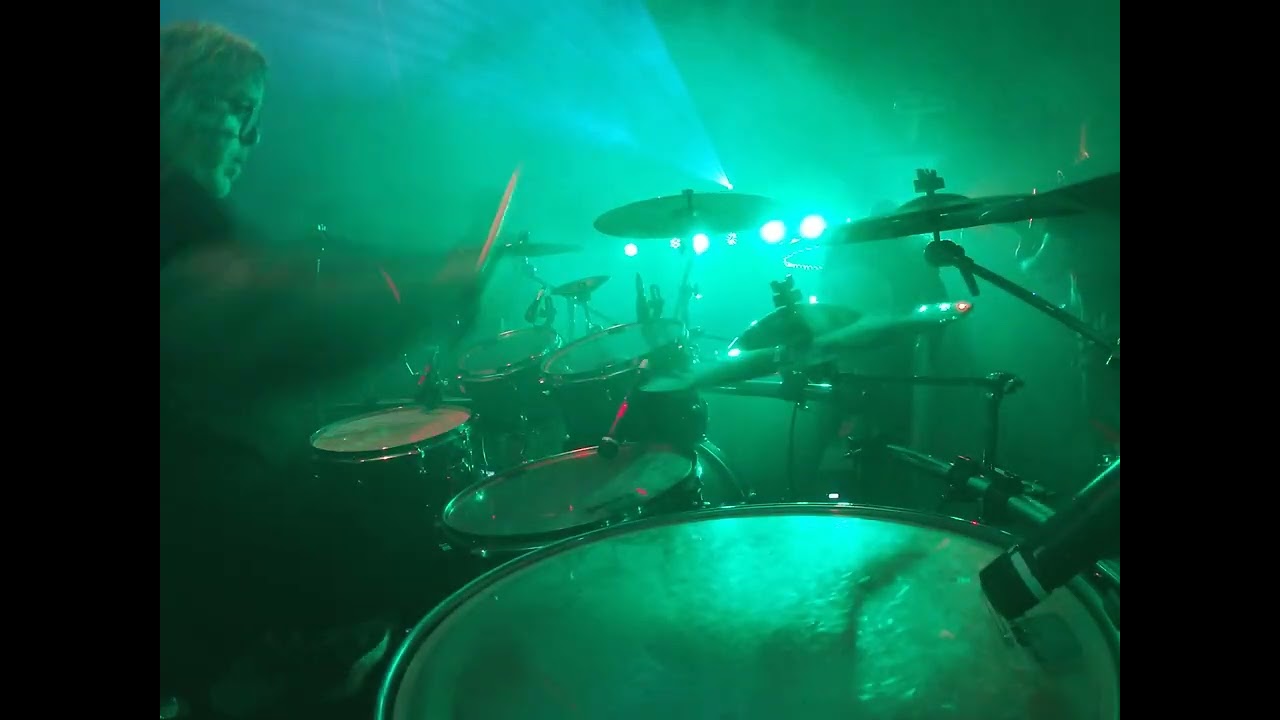 Drum Cam - Night Crawler, Deal With the Devil at MacGuffies San Diego C A  HD