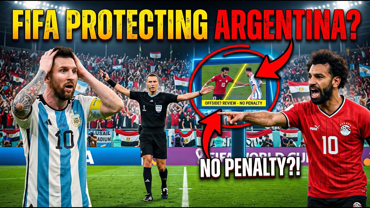 FIFA Caught Protecting Argentina? Egypt ROBBED by VAR in Shocking World Cup Scandal! 😱