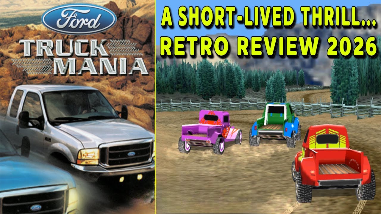Кратковременное удовольствие... Обзор и геймплей Ford Truck Mania Retro 2026 | PS1 PSX 4K