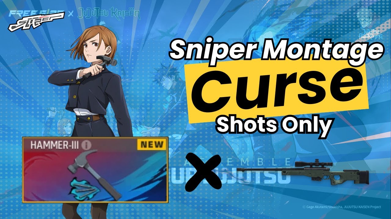 Every Shot Is a Curse 💀🎯 | Nobara Kugisaki Hammer + Sniper Montage | SLIZER.