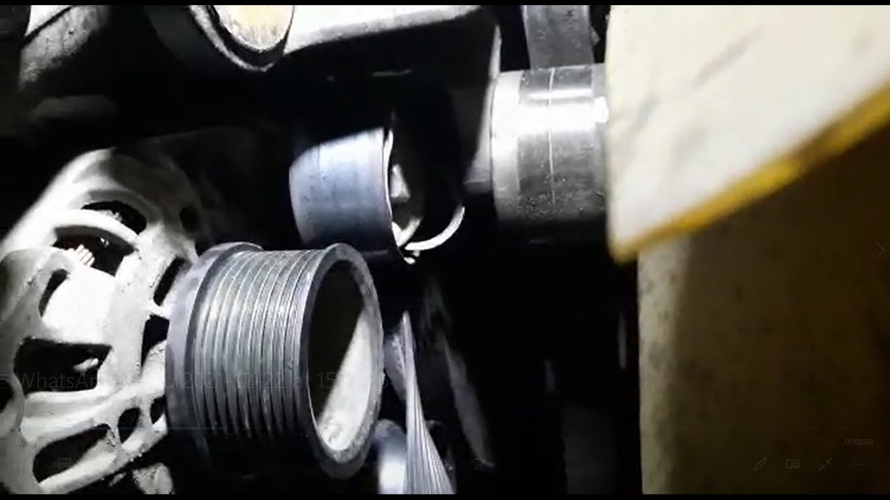 Correia do motor barulho veja o vídeo