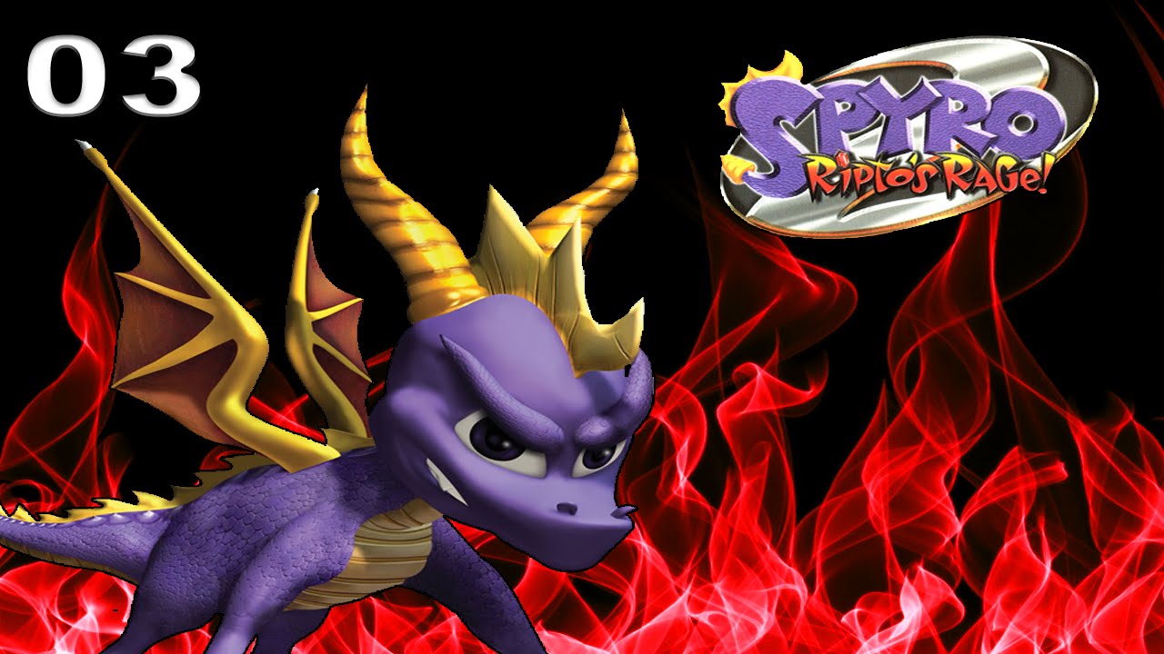Spyro 2: Ripto's Rage 100% Walkthrough HD - Part 3: Colossus