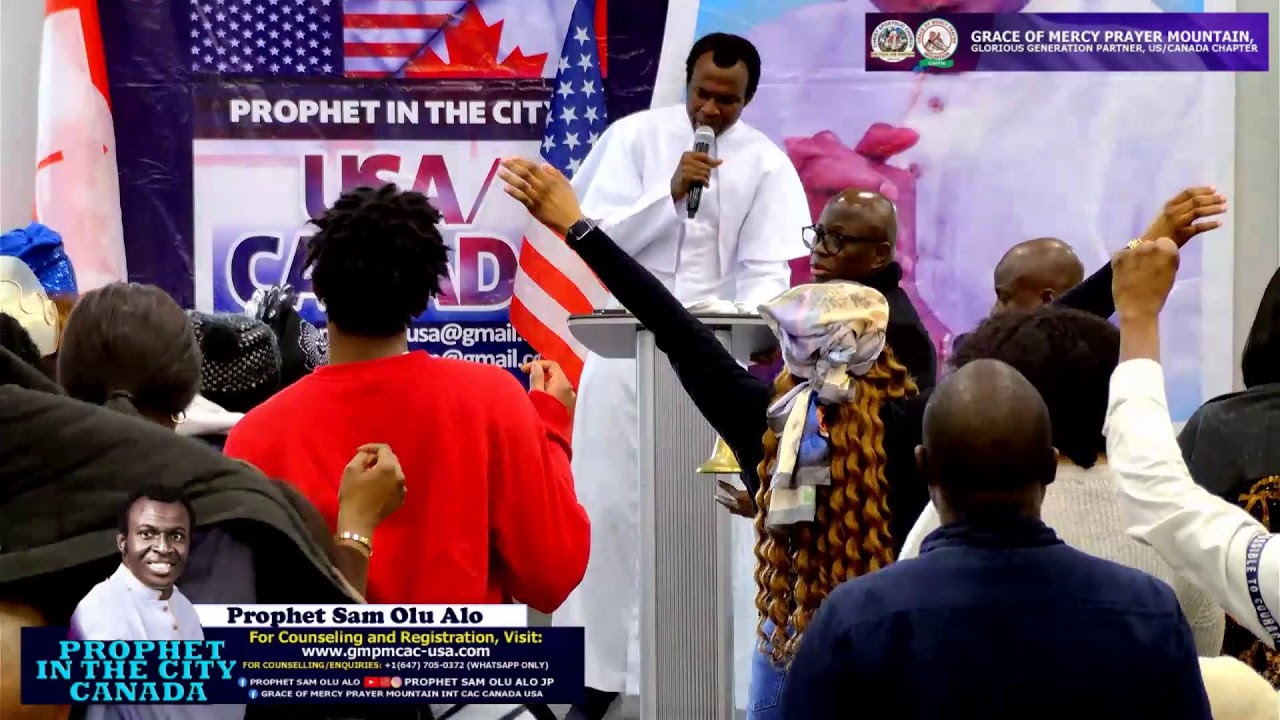 PROPHET IN THE CITY SUNDAY 22ND FEB. 2026