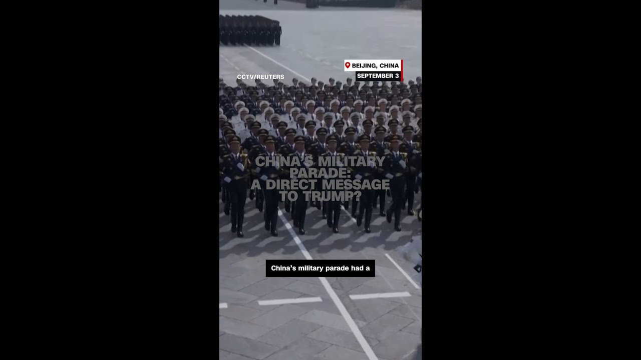 China&rsquo;s military parade: A direct message to Trump?