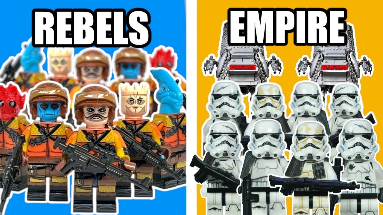 Я построил имперскую и повстанческую армию | Строительство Суллуса из LEGO, эпизод 2