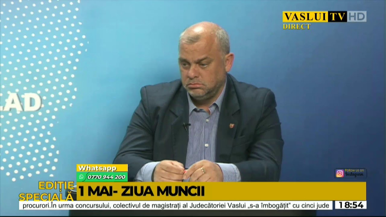 EDITIE SPECIALA- Invitat este Ciprian Trifan, vicepresedintele C.J.Vaslui