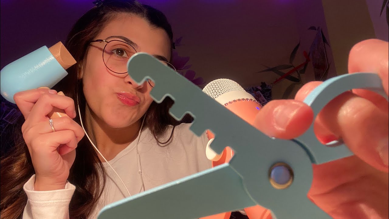 Asmr Español soy tu peluquera💇🏻‍♀️✂️💆🏼‍♀️