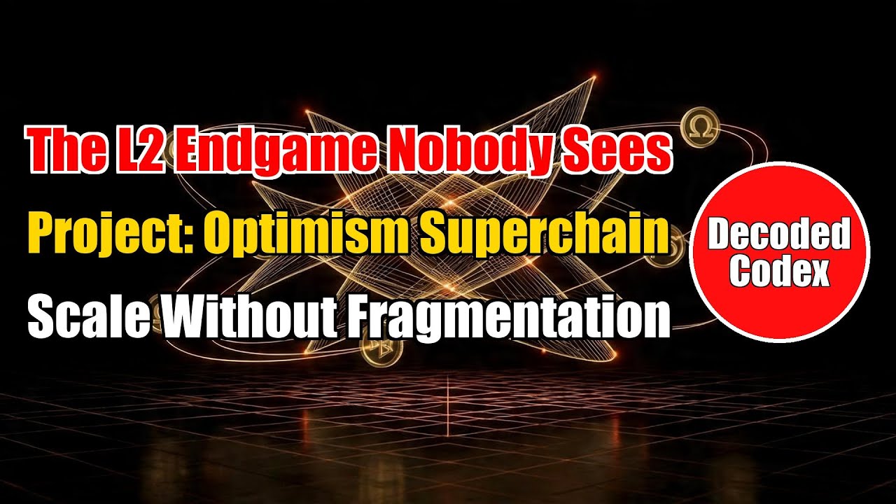 Decoded Codex &middot; Project (9): Optimism Superchain | The L2 Endgame Nob | Scale Without Fragmentation