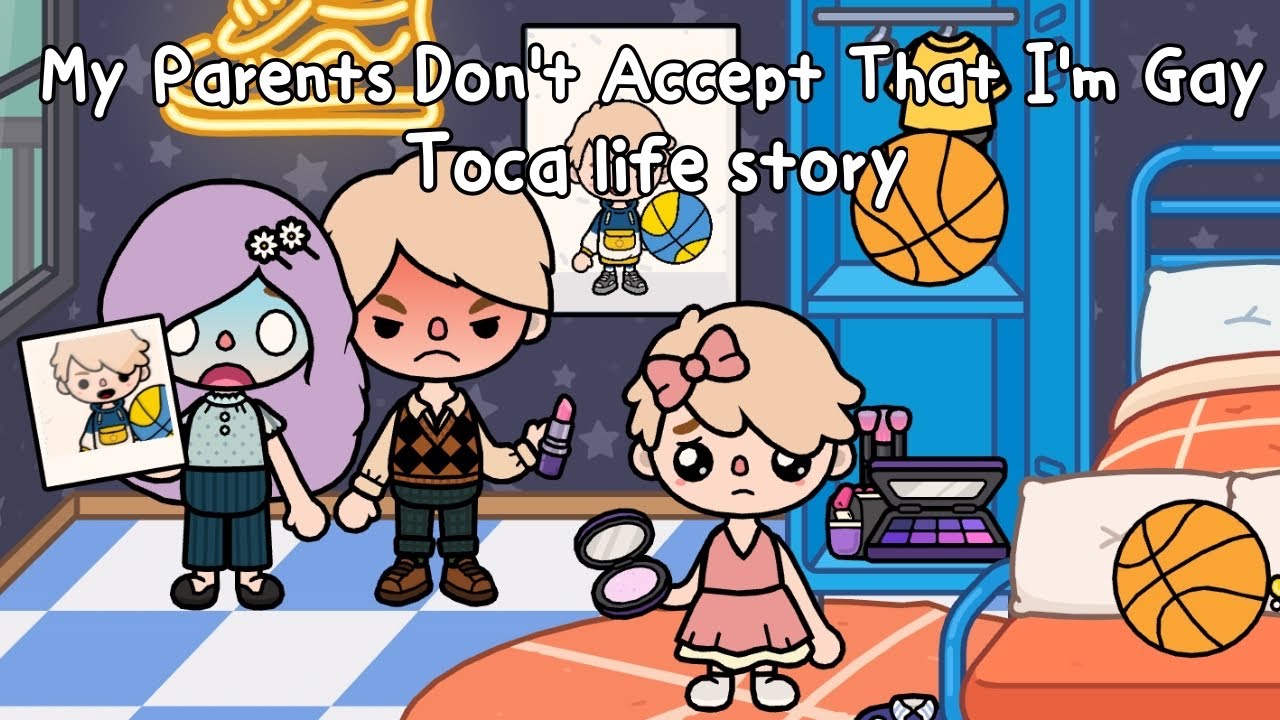 My Parents Don't Accept That I'm Gay🏳️‍🌈🥺Toca Life World🌎พ่อเกลียดที่ฉันเป็นเกย์ Toca Boca Sad Story
