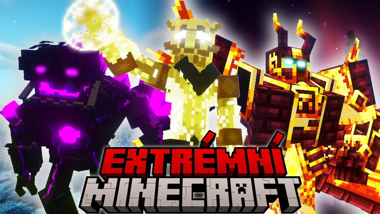 Přežil jsem 100 HODIN v NEJTĚŽŠÍM Minecraftu...
