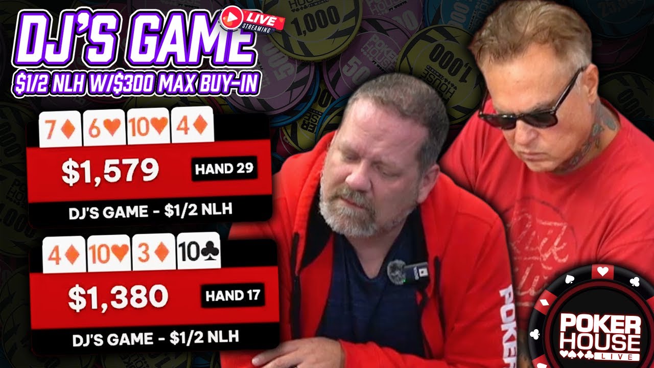 $1/2 NLH - DJ's GAME | PHFW LIVE