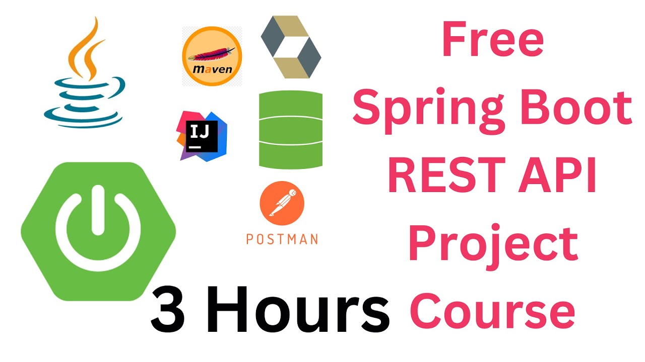 Spring Boot REST API Project Course | Build 2 Spring Boot REAL-TIME REST API Projects in 3 Hours