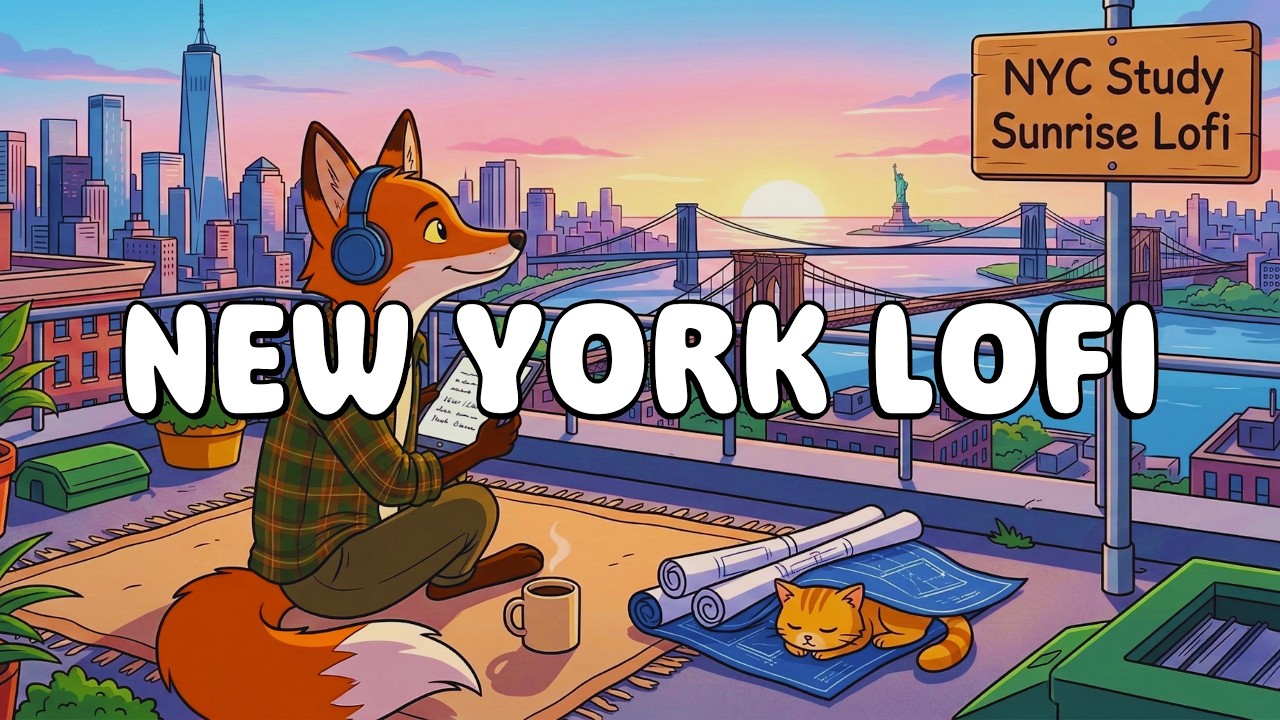Cozy New York Apartment 🏙️ Chill New York Lofi Study Session
