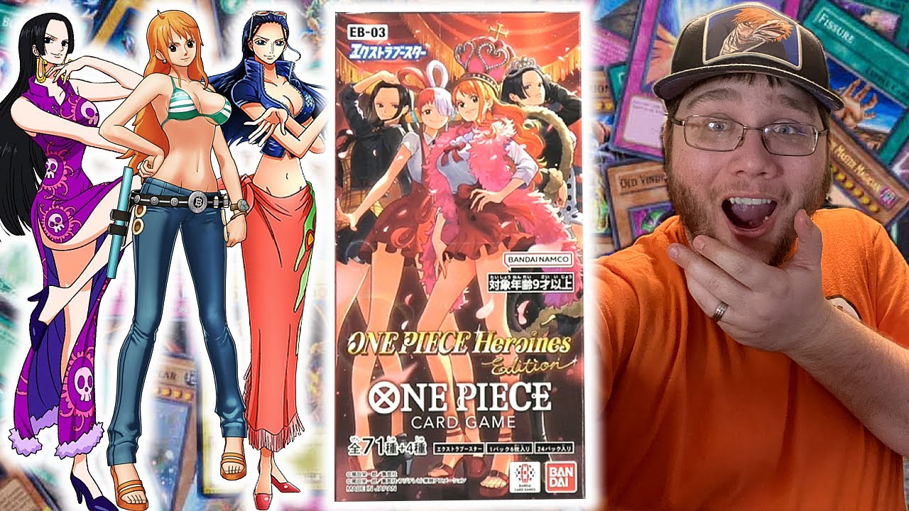 НОВИНКА! Открытие коробки One Piece Card Game Heroines Edition EB-03! &mdash; Все ваши вайфу здесь!!!