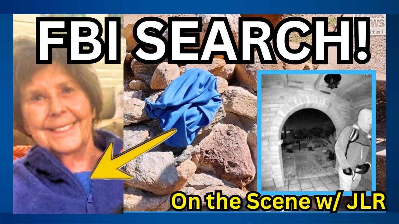 LIVE FBI Searching Nancy Guthrie's House! Evidence Tent Set Up!
