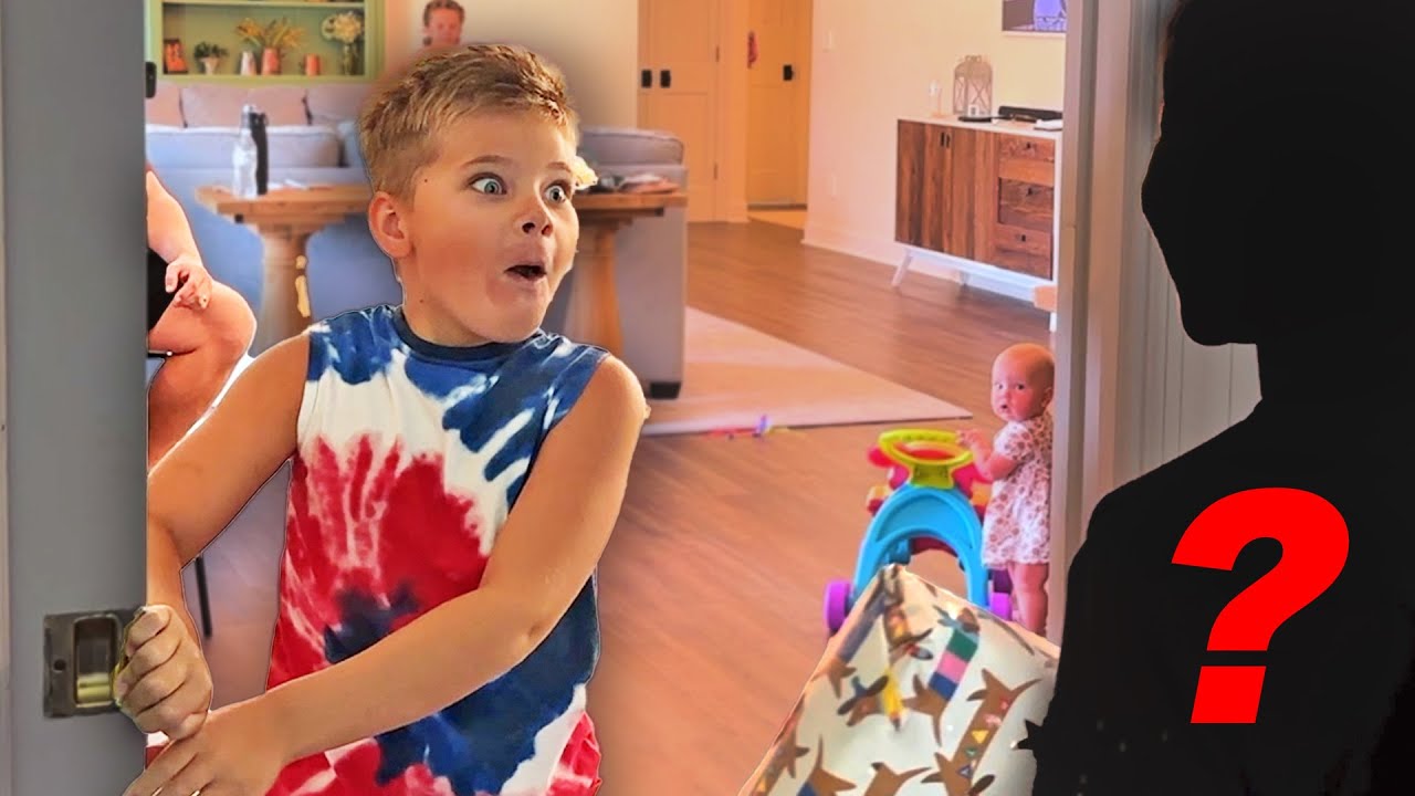 Mystery Guest Surprises Ollie for His Birthday!!