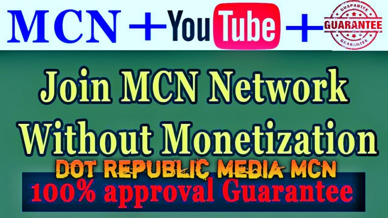 How to join Dot Republic MCN requirement 💯 how to join mcn with 0 subscriber