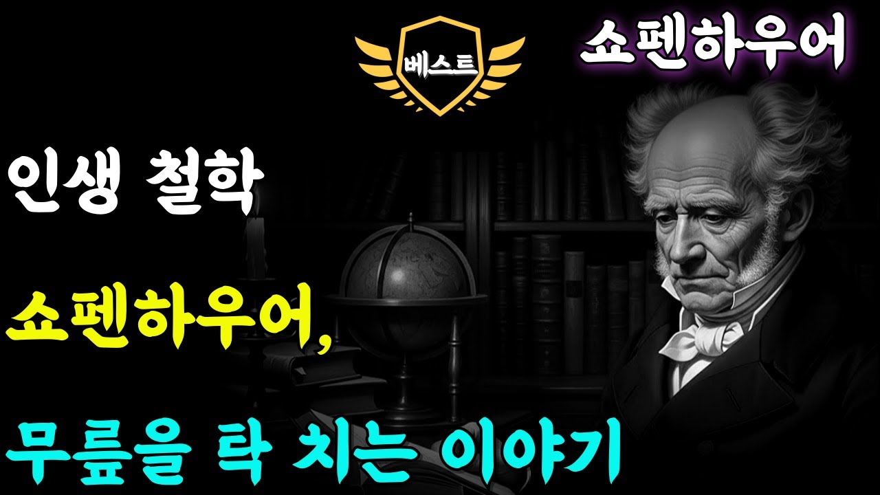 (쇼펜하우어지혜)인생 철학 쇼펜하우어, 무릎을 탁 치는 이야기.
