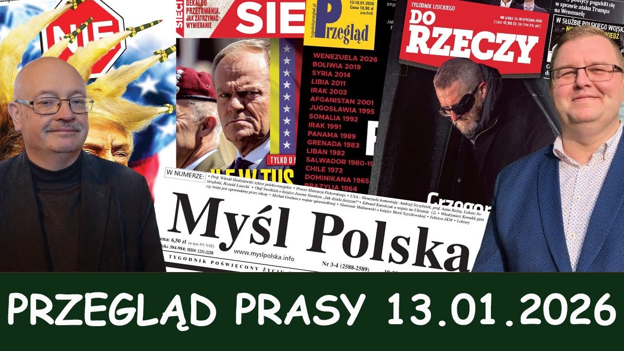 Przegląd prasy 13.01.2026