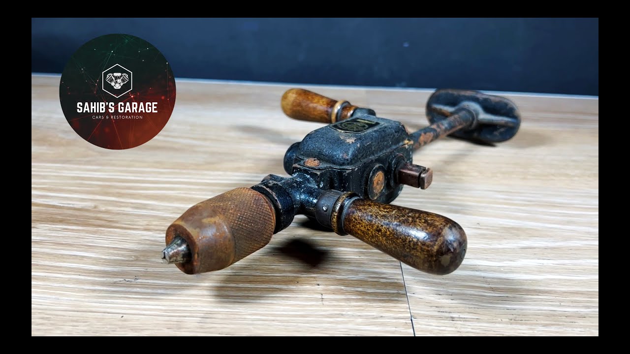 VINTAGE SWEDISH HAND DRILL RESTORATION