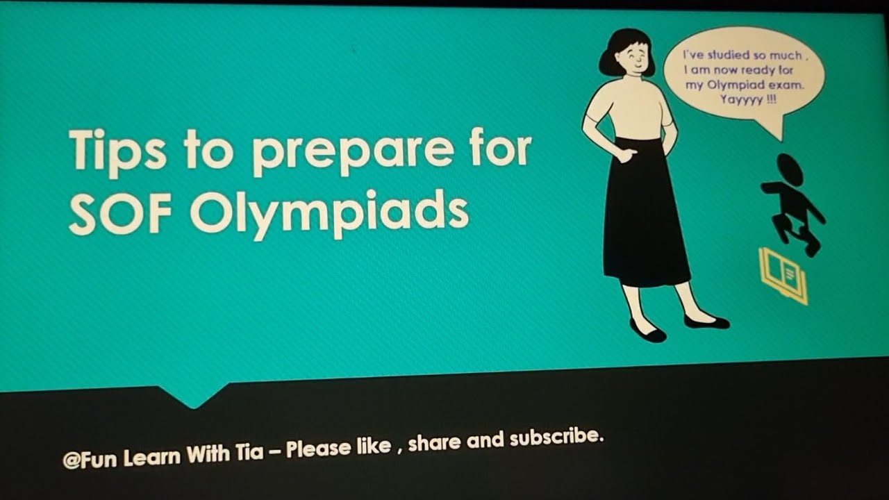 Tips To Prepare For SOF Olympiad Exam | 2024-2025 | @FunLearnWithTia