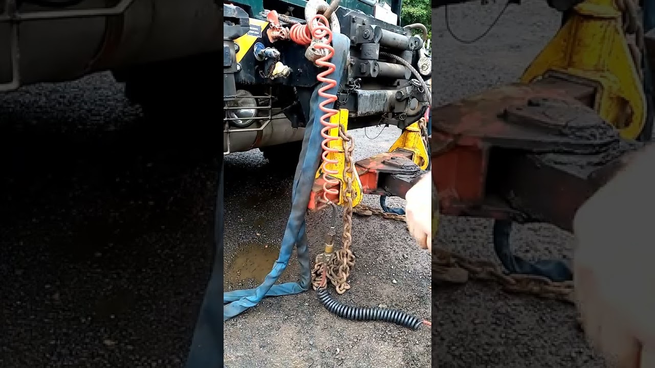 chain lift recovery demo on foden 6x6